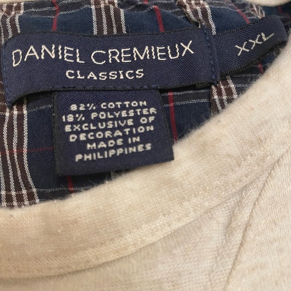 Daniel Cremieux Men's Cream Long Sleeve Crewneck
Sweatshirt Size XXL - Picture 11 of 12